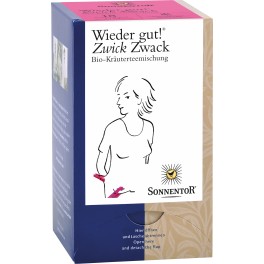 Sonnentor din nou bine! Zwick Zwack pentru femei, 1,5 g, 18 pliculete