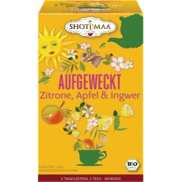 Shoti Maa ceai desteptare - lamaie, mere si ghimbir