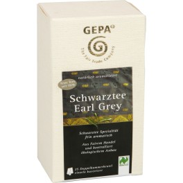 Gepa Ceai negru Earl Grey, 1,7 gr, 25 pliculete Gepa Ceai negru Earl Grey, 1,7 gr, 25 pliculete