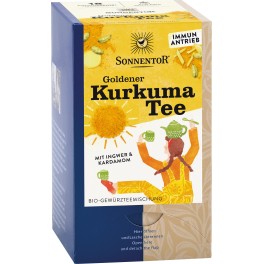 Sonnentor ceai curcuma aurie cu ghimbir