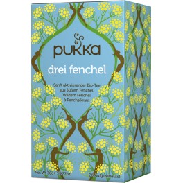 PUKKA Ceai Trei feniculi, 1,8 gr, 20 pliculete