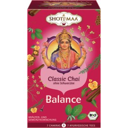 Shoti Maa ceai Balance - Chai Clasic, 2,4 g, 16 pliculete