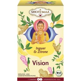 Shoti Maa ceai VISION - ghimbir si lamaie, 2 gr, 16 pliculete