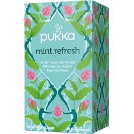 PUKKA Ceai Mint Refresh, 2,0 gr, 20 pliculete