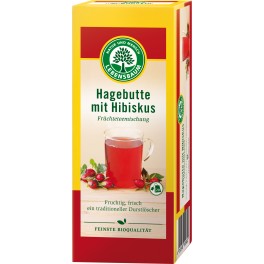 Lebensb ceai macese / hibiscus, 2,5 gr, 20 pliculete
