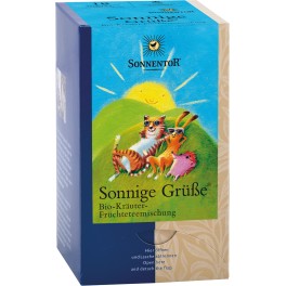 Sonnentor ceai "salut voios", 3 gr, 18 pliculete