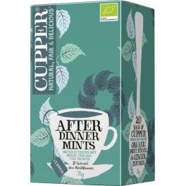 Cupper Ceai After Dinner Mints, 1,9 gr, 20 pliculete