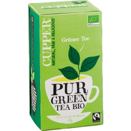 Cupper Ceai verde 1,75 gr, 20 pliculete