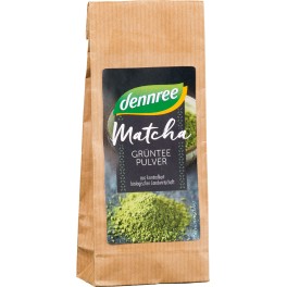 DENNREE Matcha, Pudra de ceai verde, 30 grame de ambalaj
