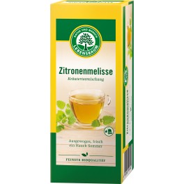 Lebensb ceai cu roinita si lemongrass, 1,5 gr, 20 pliculete