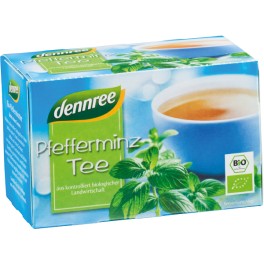 Ceai cu menta DENNREE, 1,5 gr, 20 pliculete