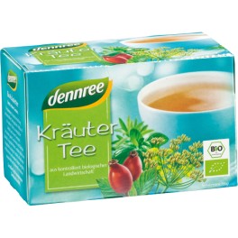 Ceai de plante DENNREE, 1,5 gr, 20 pliculete