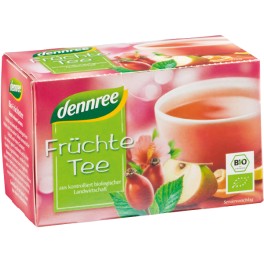 DENNREE Ceai cu fructe 1,5 gr, 20 pliculete DENNREE Ceai cu fructe 1,5 gr, 20 pliculete