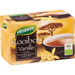 DENNREE Ceai Rooibos Vanilie, 1,5 gr, 20 pliculete