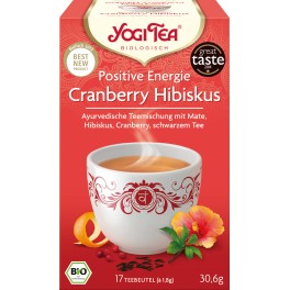 Yogi Ceai "energie pozitiva" - coacaze si hibiscus