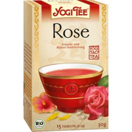 Yogi ceai trandafir, 2 gr, 17 pliculete