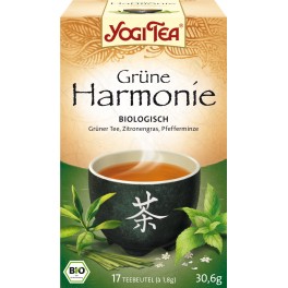 Yogi ceai verde armonie, 1,8 g, 17 pliculete