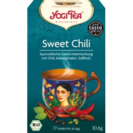 Yogi ceai dulce chili, 1,8 gr, 17 pliculete