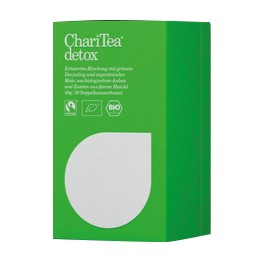 ChariTea Detox, 2 gr, pachet cu 20 pliculete
