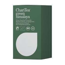 ChariTea Green Himalaya, 2 gr, pachet cu 20 pliculete