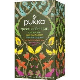 PUKKA Ceai Green Collection, 1,6 gr, 20 pliculete