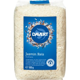 Davert Orez Jasmin, alb, decorticat, 500 gr