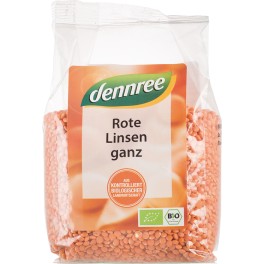 Linte rosie DENNREE, 500 grame pack Linte rosie DENNREE, 500 grame pack