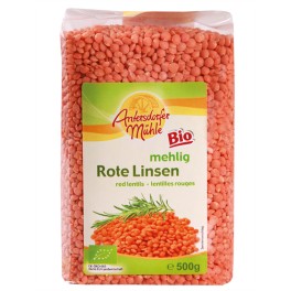 Antersdorfer Muhle - Linte rosie 500 gr Antersdorfer Muhle - Linte rosie 500 gr
