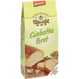 Paine ciabatta Bauck Hof, pachet de 500 gr Paine ciabatta Bauck Hof, pachet de 500 gr