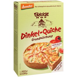 Bauck Hof -  Mix pentru quiche cu alac, 400 gr