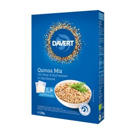 Davert Mix de quinoa cu mei si hrisca in punga de gatit Davert Mix de quinoa cu mei si hrisca in punga de gatit