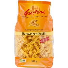 Gustoni Fusilli din grau dur, 500 gr Pack