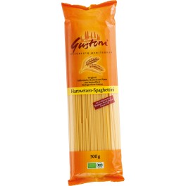 Gustoni Spaghettini din grau dur, 500 gr Pack Gustoni Spaghettini din grau dur, 500 gr Pack