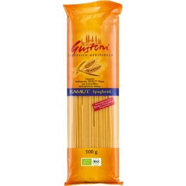 Gustoni Spaghetti din grau khorasan (kamut), 500 gr Pack Gustoni Spaghetti din grau khorasan (kamut), 500 gr Pack