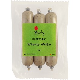 Topas Wheaty carnati albi vegan, 175 gr, 3 bucati