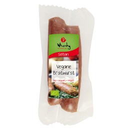Topas Wheaty carnati vegan Bratwurst 130 gr Topas Wheaty carnati vegan Bratwurst 130 gr