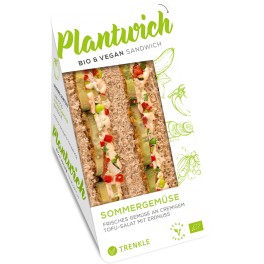 Plantwich Bio und Vegan Sandwich legume de vara, 200 g Plantwich Bio und Vegan Sandwich legume de vara, 200 g