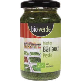 Bio-verde - pesto din usturoi salbatic proaspat, 165 gr Bio-verde - pesto din usturoi salbatic proaspat, 165 gr