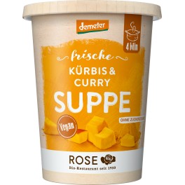 Rose Biomanufaktur supa de dovleac si curry, 400 ml