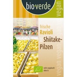 Bio-verde Ravioli cu ciuperci Shiitake, 250 gr