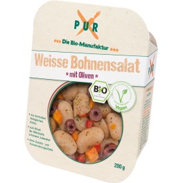 Pur Bio Feinkost salata de fasole alba cu masline
