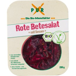 Pur Bio Feinkost Salata de sfecla rosie cu susan, 200 gr