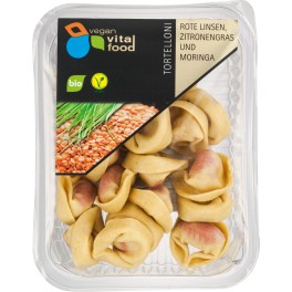 vital food Tortelloni cu linte rosie, lemongrass si moringa