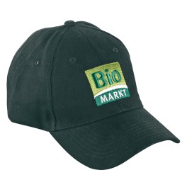 Sapca neagra cu logo BioMarkt, 1 bucata
