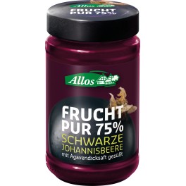 Allos Frucht Pur 75% - Afine 250 gr Allos Frucht Pur 75% - Afine 250 gr