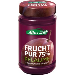 Allos Frucht Pur 75% - prune, 250 gr