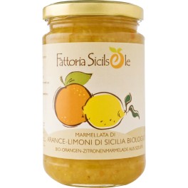 Fattoria Sicilsole marmelada de portocala si lamaie, 370 gr