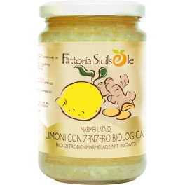 Fattoria Sicilsole marmelada de lamaie si ghimbir, 370 gr Fattoria Sicilsole marmelada de lamaie si ghimbir, 370 gr