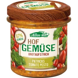 Allos"Legume de tara" - pesto din rosii, 135 gr Allos"Legume de tara" - pesto din rosii, 135 gr