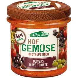 Allos"Legume de tara" - rosii si masline, 135 gr Allos"Legume de tara" - rosii si masline, 135 gr